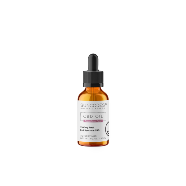 1500mg Peppermint Passionflower PM CBD Oil Drops